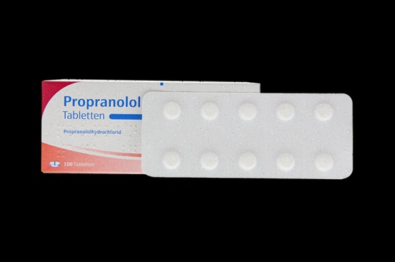 Propranolol - Médicament et boîtes de comprimés