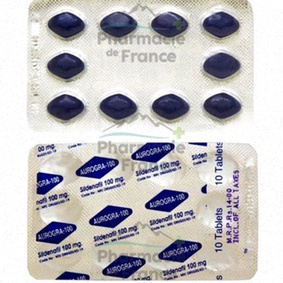 Aurogra livraison rapide - boîte de comprimés de Sildénafil