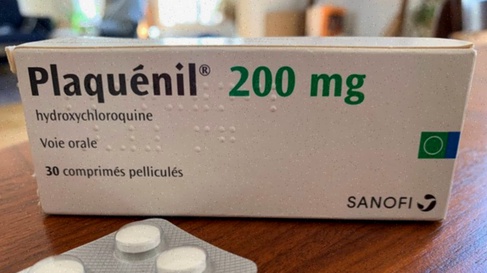 Chloroquine : comprimés et boîte