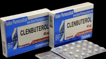 Acheter Clenbuterol - Illustration de gélules et silhouette sportive