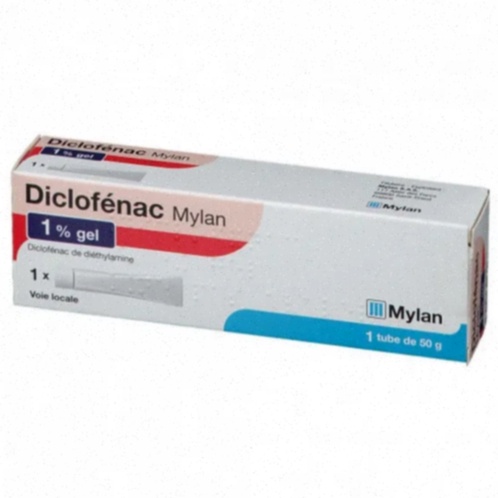 Acheter Diclofénac - illustration de comprimés et mains