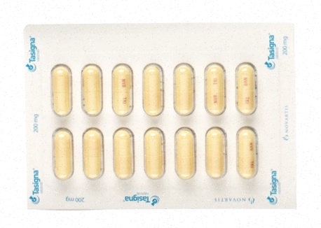 Acheter Tasigna - Illustration d'une gélule de nilotinib