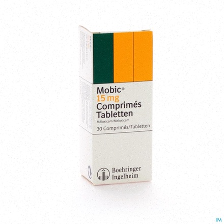 Achat Mobic pas cher - Illustration comprimés Meloxicam et e-pharmacie