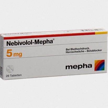 Nebivolol pilule et stéthoscope