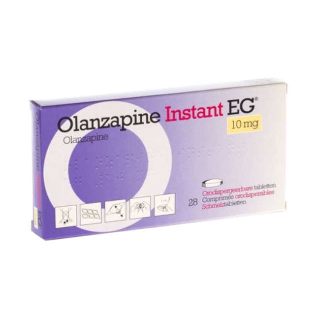 Acheter Olanzapine - comprimés et emballage