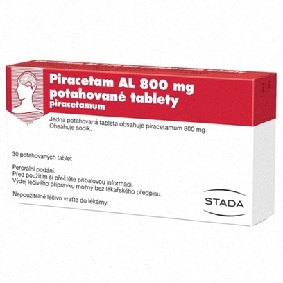 Acheter Piracetam - Visuel de comprimés et blister