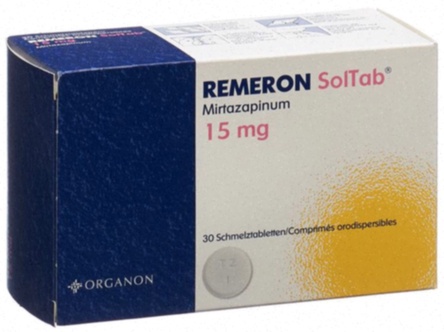 Acheter Remeron pas cher - Illustration de pilules et bon de commande
