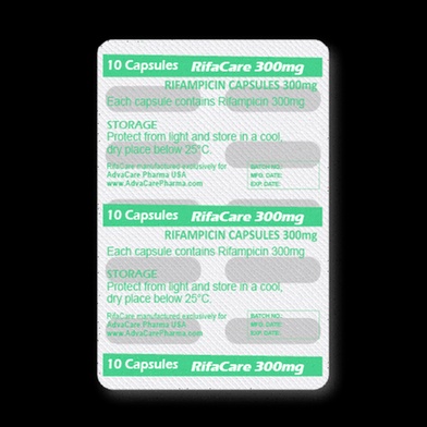 Acheter Rifampin - Illustration d'une plaquette de comprimés