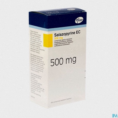 Achat Sulfasalazine - comprimés et emballage