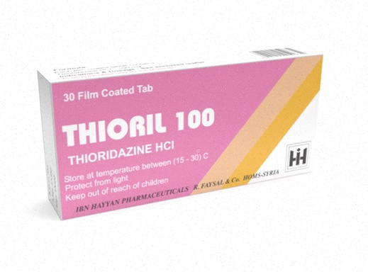 Achat Thioridazine pas cher - Illustration de boîtes de médicaments