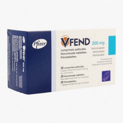 Acheter Vfend - Illustration d'une boîte de comprimés et carte de France