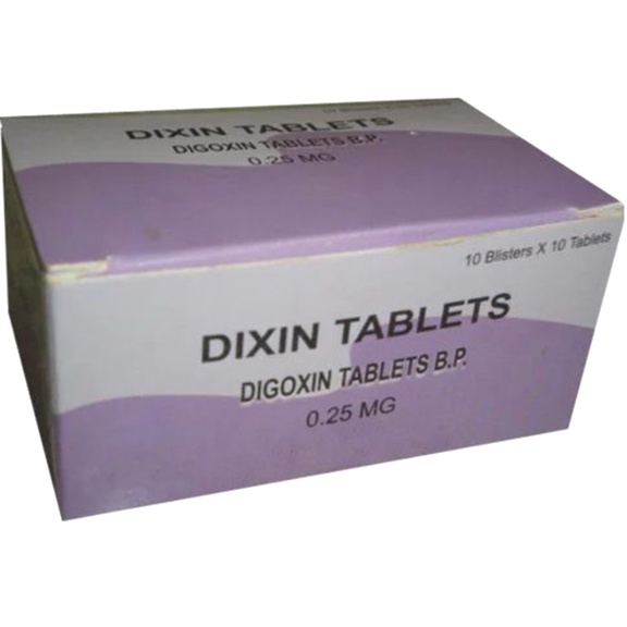 Boîte de Digoxin et comparaison des prix en ligne