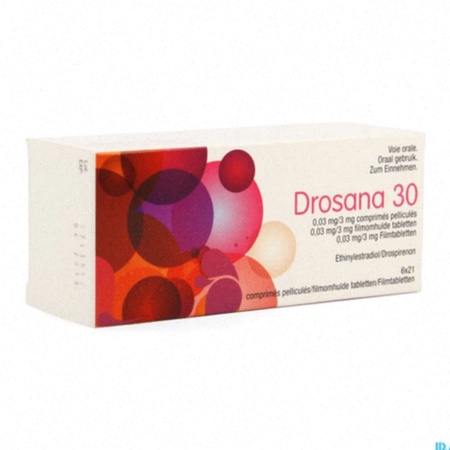 Pilules de drospirénone et conception de commande en ligne