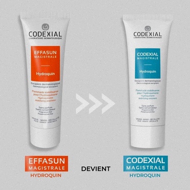 Hydroquinone en tube - Crème dermatologique