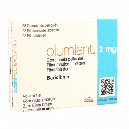 Acheter Olumiant - Illustration du médicament Olumiant en blister