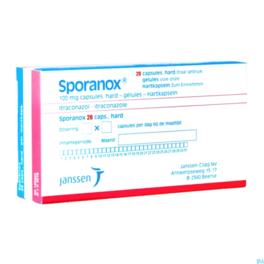 Acheter Sporanox en ligne pas cher